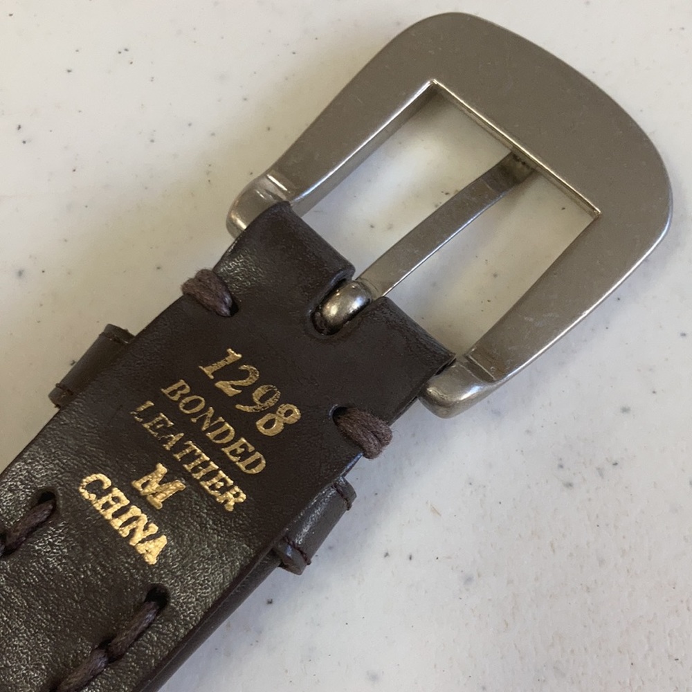 🎉HP🎉 Vintage Levi Jeans Braided leather belt - Picture 4 of 7